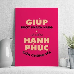 Giúp được khách hàng là niềm hạnh phúc của chúng tôi