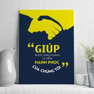 Giúp được khách hàng là niềm hạnh phúc của chúng tôi mẫu 2