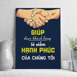 Giúp được khách hàng là niềm hạnh phúc của chúng tôi mẫu 3
