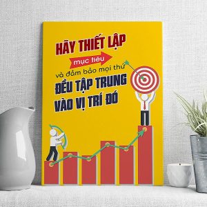 Hãy thiết lập mục tiêu và đảm bảo mọi thứ đều tập trung vào vị trí đó