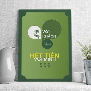 Hết lòng với khách khách hết tiền với mình