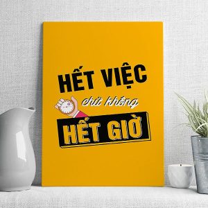 Hết việc chứ không hết giờ