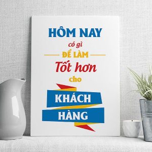 Hôm nay có gì để làm tốt hơn cho khách hàng