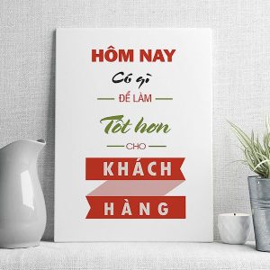 Hôm nay có gì để làm tốt hơn cho khách hàng mẫu 2