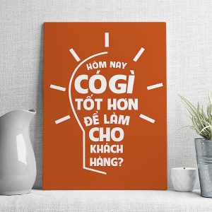 Hôm nay có gì để làm tốt hơn cho khách hàng mẫu 3