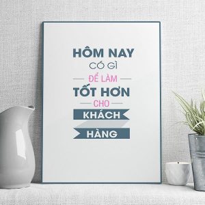 Hôm nay có gì để làm tốt hơn cho khách hàng mẫu 4