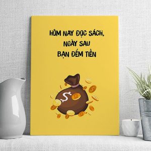 Hôm nay đọc sách ngày sau bạn đếm tiền