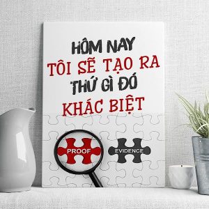 Hôm nay tôi sẽ tạo ra thứ gì đó khác biệt