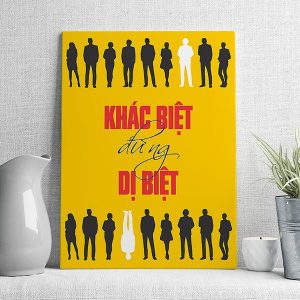 Khác biệt đừng để dị biệt mẫu 2