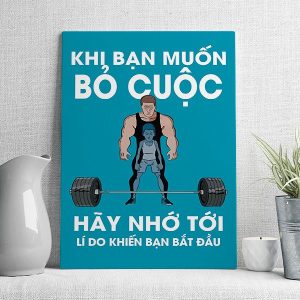Khi bạn muốn bỏ cuộc hãy nhớ tới lí do khiến bạn bắt đầu