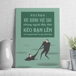 Khi bạn rơi xuống vực sâu những người đầu tiên kéo bạn lên sẽ là người thân và gia đình bạn