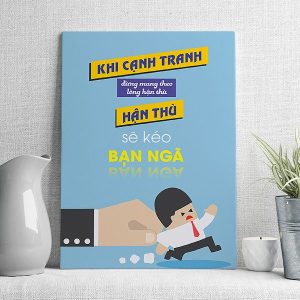 Khi cạnh tranh đừng mang theo lòng hận thù