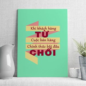 Khi khách hàng từ cuộc bán hàng chính thức bắt đầu chối