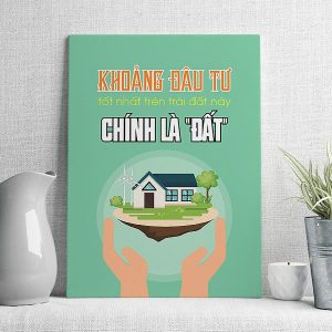 Khoảng đầu tư tốt nhất trên trái đất này chính là đất