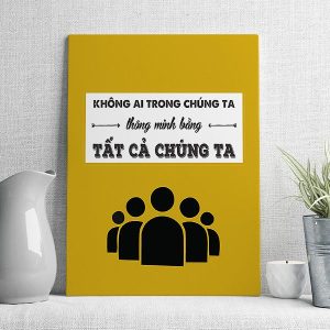 Không ai trong chúng ta thông minh bằng tất cả chúng ta mẫu 2