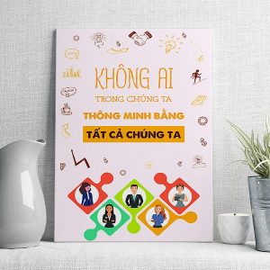 Không ai trong chúng ta thông minh bằng tất cả chúng ta mẫu 5