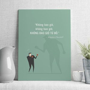 Không bao giờ không bao giờ từ bỏ