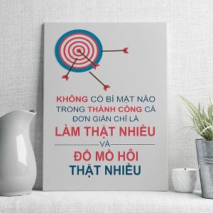 Không có bí mật nào trong thành công cả