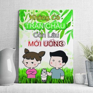 Không có trân châu còn lâu mới uống