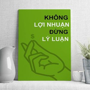 Không lợi nhuận đừng lý luận mẫu 4