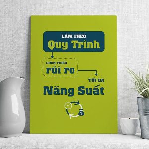 làm theo quy trình giảm thiểu rủi ro tối đa năng suất