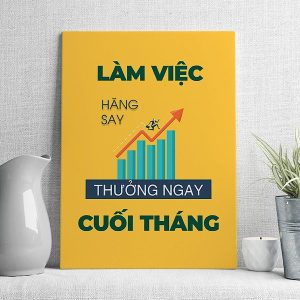 Làm việc hăng say thưởng ngay cuối tháng