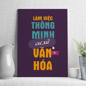 Làm việc thông minh cư sử văn hóa