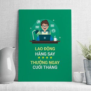 Lao động hăng say thưởng ngay cuối tháng mẫu 3