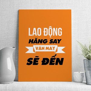 Lao động hăng say vận may sẽ đến