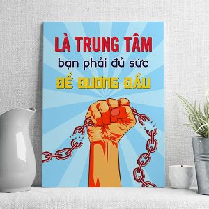 là trung tâm bạn phải đủ sức để đương đầu