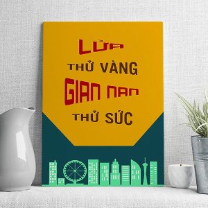 Lửa thử vàng gian nan thử sức