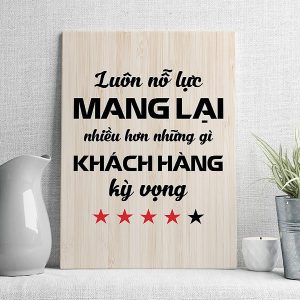 Luôn nỗ lực mang lại nhiều hơn những gì khách hàng kỳ vọng