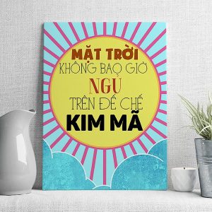 Mặt trời không bao giờ ngủ trên đế chế kim mã