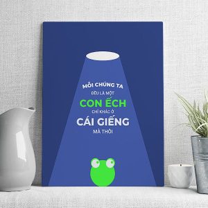 Mỗi chúng ta đều là một con ếch chỉ khác ở cái giếng mà thôi