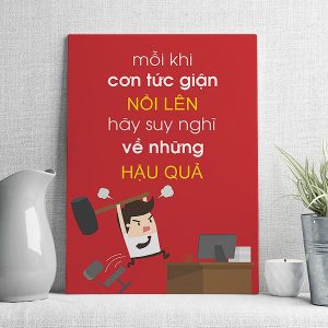 Mỗi khi cơn tức giận nổi lên hãy suy nghĩ về những hậu quả mẫu 2