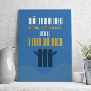 Mỗi thành viên trong 1 đội vô địch đều là nhà vô địch