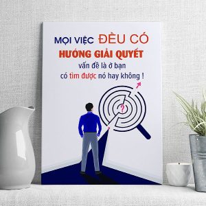 Mọi việc đều có hướng giải quyết vấn đề là ở bạn có tìm được nó hay không