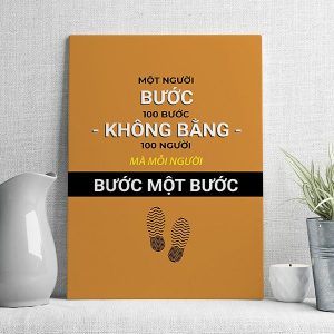 Một người bước 100 bước không bằng 100 người mà mỗi người bước một bước