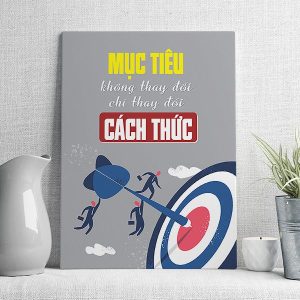 Mục tiêu không thay đổi chỉ thay đổi cách thức