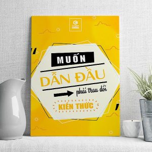 Muốn dẫn đầu phải trau dồi kiến thức