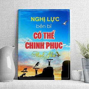 Nghị lực bền bỉ có thể chinh phục mọi thứ