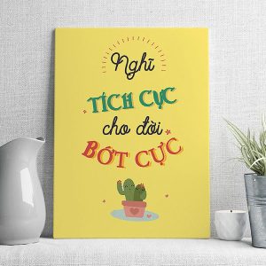 Nghĩ tích cực cho đời bớt cực