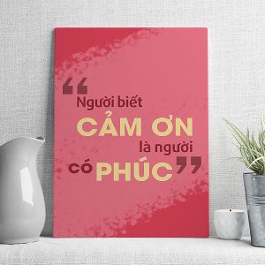 Người biết cảm ơn là người có phúc