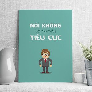 Nói không với tinh thần tiêu cực
