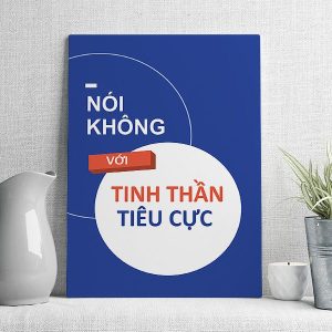 Nói không với tinh thần tiêu cực mẫu 2