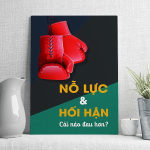 Nỗ lực và hối hận cái nào đau hơn