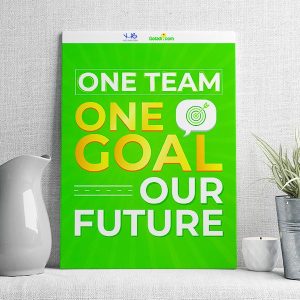 One team one goal our future