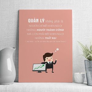 Quản lý không phải là người chỉ biết khen ngợi những người thành công