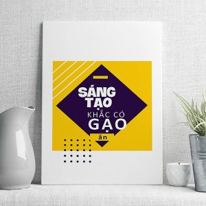 Sáng tạo khắc có gạo ăn mẫu 3