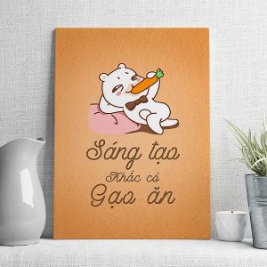 Sáng tạo khắc có gạo ăn mẫu 4